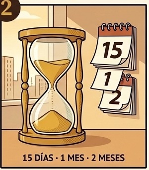 Paso 2: Espera el plazo