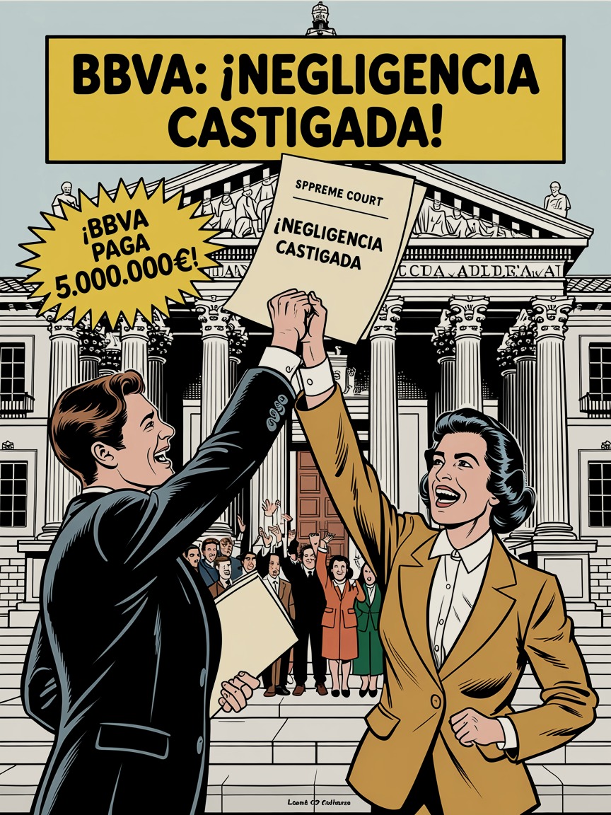 Infografía del caso: BBVA: el Supremo avala multa de 5M€ por política de datos
