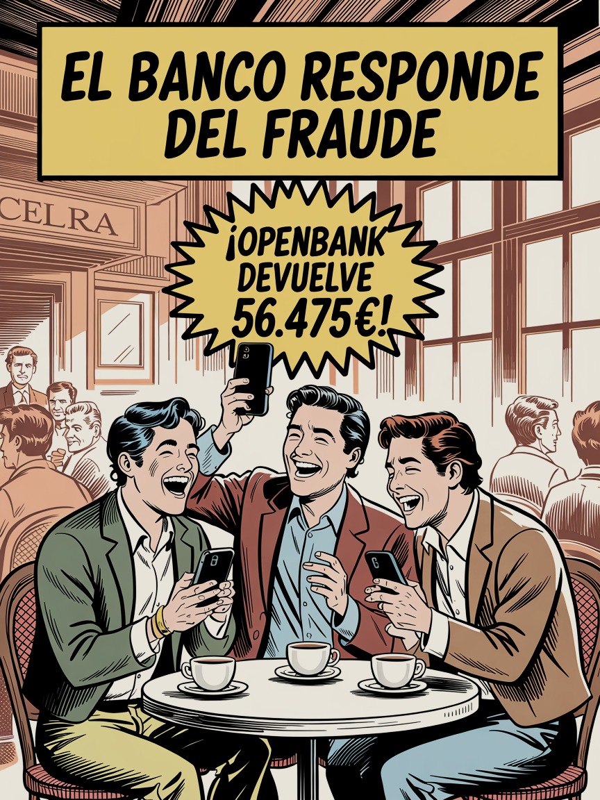 Infografía del caso: Openbank responsable del fraude aunque usaran tus claves
