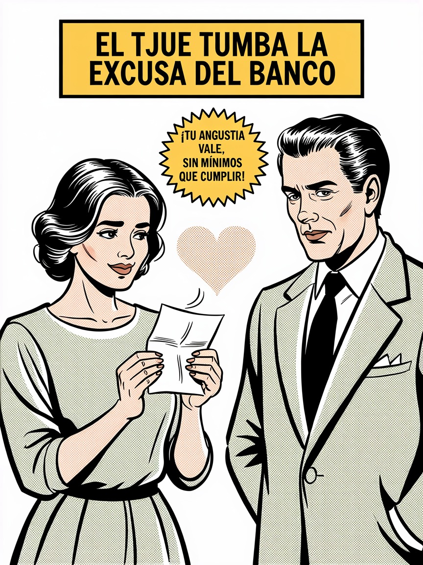 Infografía del caso: Openbank: puedes reclamar daños morales sin probar cuantía exacta