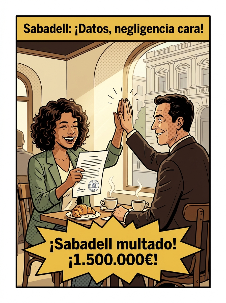 Infografía del caso: Sabadell multado 1,5M: vendio pagares sin informar del coste real