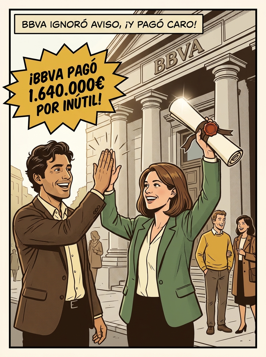 Infografía del caso: La AEPD multó a BBVA con 1.640.000 €