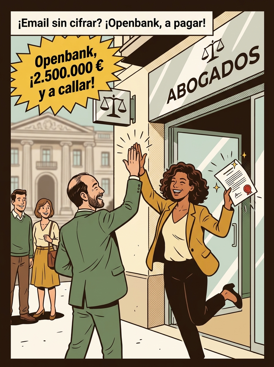 Infografía del caso: La AEPD multó a Openbank con 2.500.000 €
