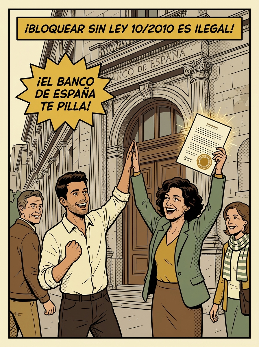 Infografía del caso: El BdE exige motivar todo bloqueo y aplicarlo con flexibilidad